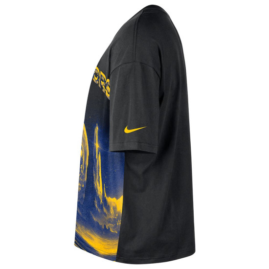 Nike Ανδρική κοντομάνικη μπλούζα Golden State Warriors Courtside NBA Boxy T-Shirt